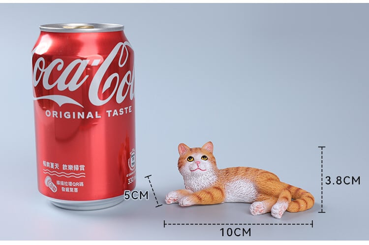 猫 置物 2個セット ミニチュア ねこ ネコ オブジェ 樹脂製 かわいい アニマル 車載 インテリア ダッシュボード 卓上 飾り 小型 デコレーション 雑貨 プレゼント
