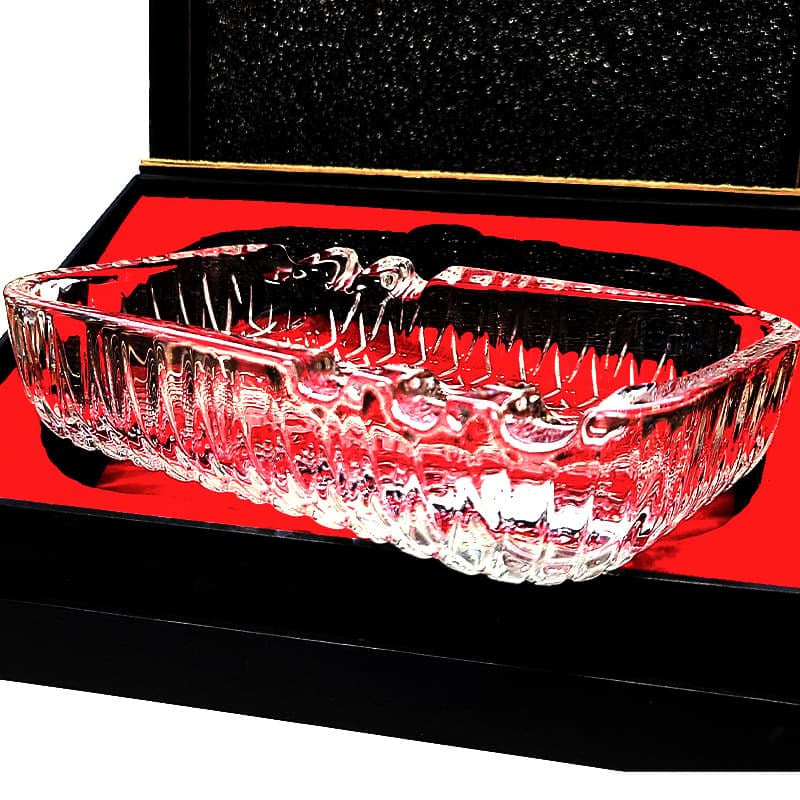 RAW 卓上灰皿 ヘリテージ ガラスアシュトレー おしゃれ 灰皿 インテリア 雑貨 Heritage Glass かっこいい ギフト 喫煙具 メンズ 高級 プレゼント