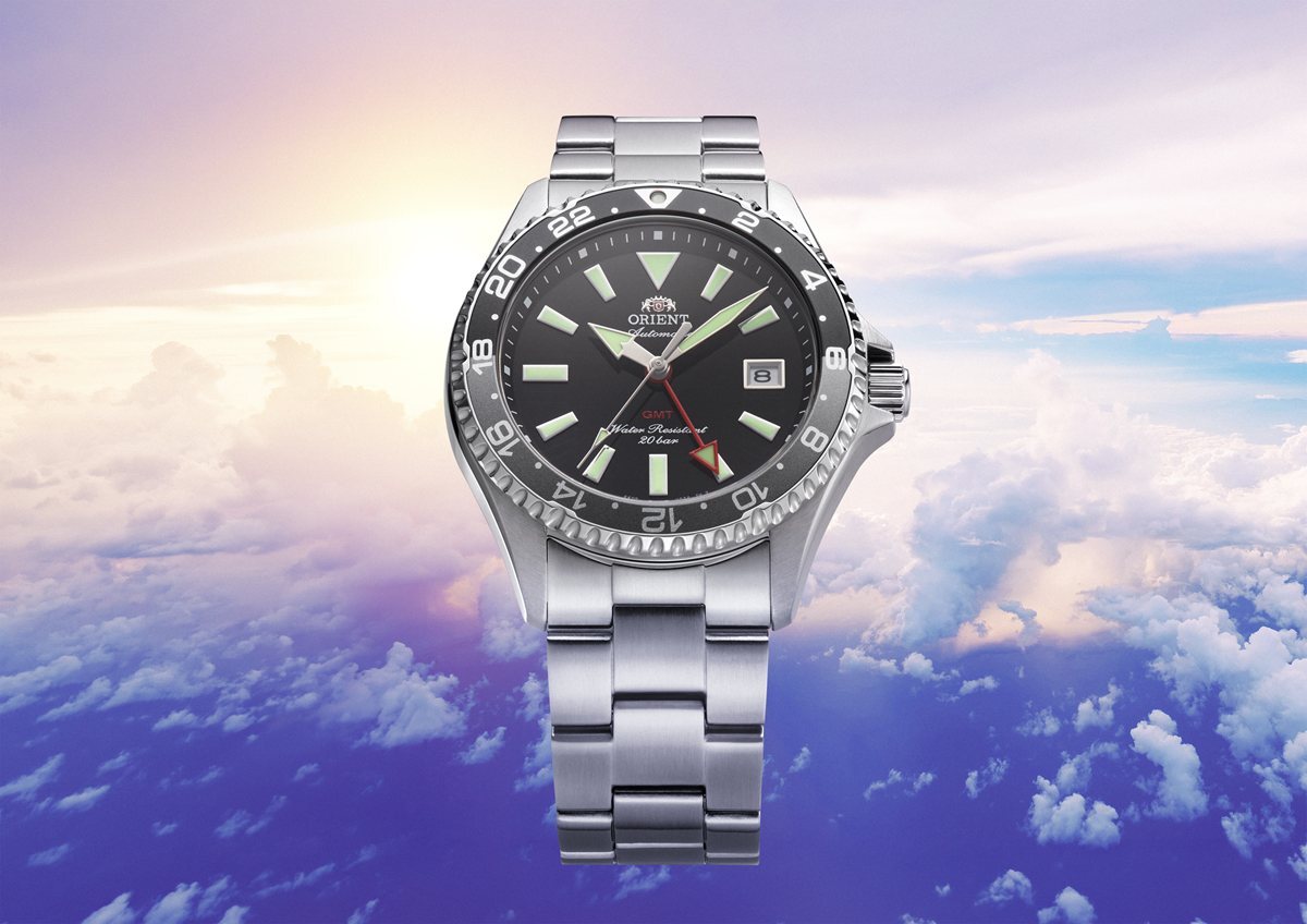 オリエント ORIENT スポーツ Sports 自動巻 機械式 腕時計 メンズ RN-BC0001B オリエント マコ Orient Mako GMT【2026 新作】