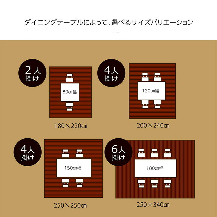 夏ラグ 夏用カーペット 竹 ラグ カーペット 無地 自然素材 丈夫 ひんやり 孟宗竹 皮下使用 約250×250cm