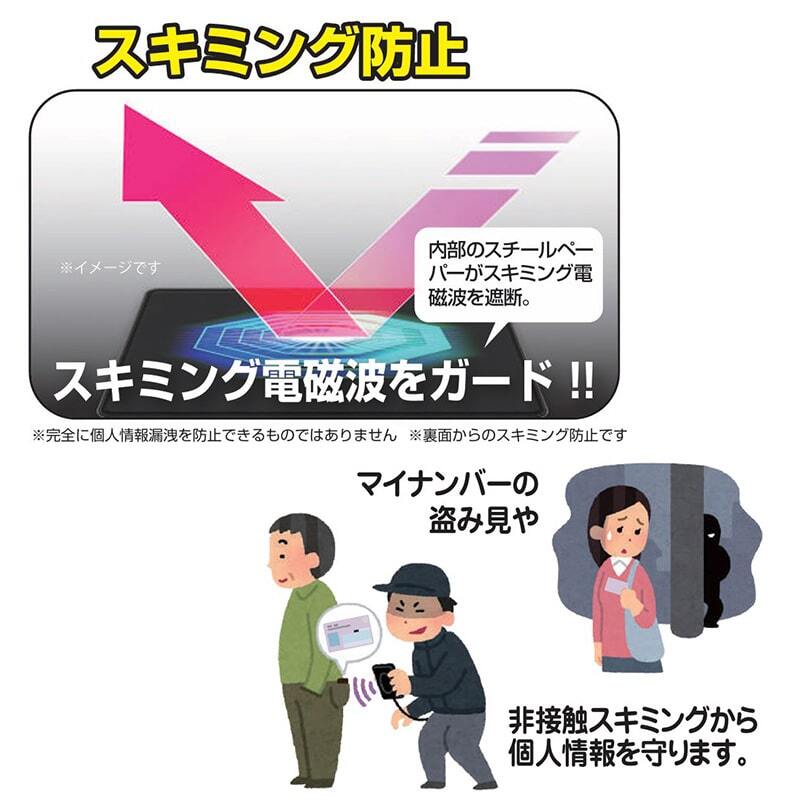 マイナンバーカードケース 仮面ライダーアギト スキミング防止 抗菌 防カビ ブラック かっこいい カード入れ 収納 日本製 黒 キャラクター メンズ