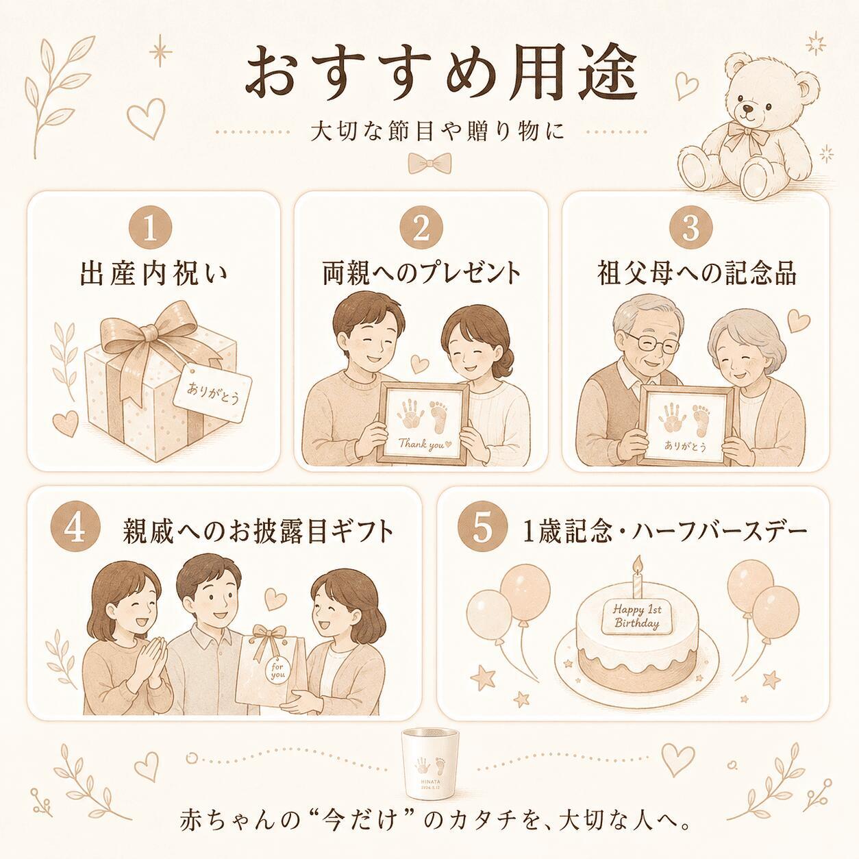 名入れ 手形足形タンブラー サーモス 420ml 送料無料 THERMOS 赤ちゃん ベビー 出産祝い 出産内祝い 内祝い 出産記念 誕生記念 名前入り 名入れギフト 祖父母 両親 プレゼント ギフト