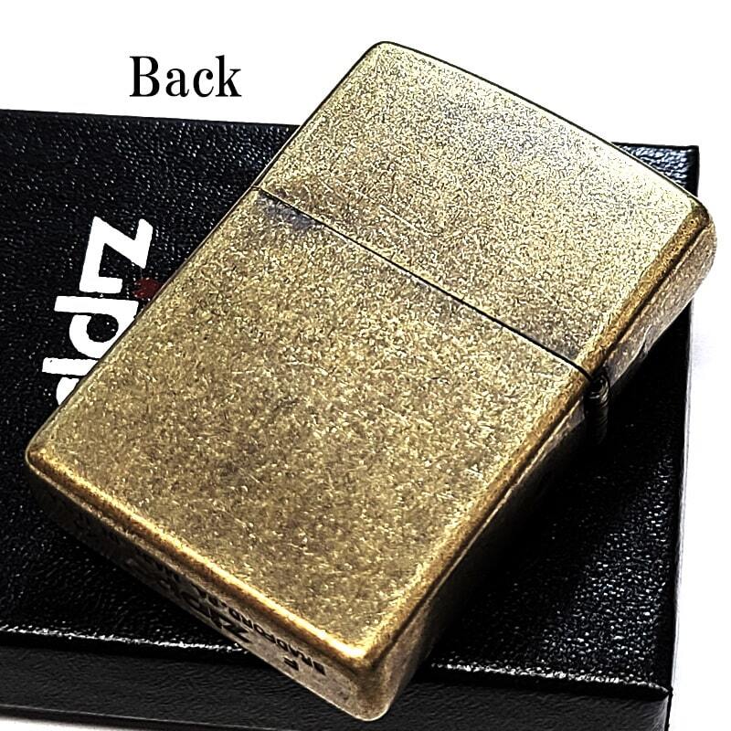 ZIPPO ライター 武士道 真鍮バレル ジッポ 刀 メタルエンブレム 和柄 日本 ブラス おしゃれ アンティーク ゴールド かっこいい メンズ 渋い ギフト プレゼント