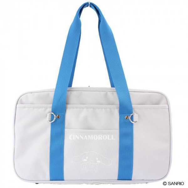 サンリオ シナモロール ボストンバッグ 大容量 レディース キッズ 女の子 可愛い キャラクター バッグ 通学 旅行 修学旅行 スポーツバッグ 習い事 鞄 かばん ホワイト スカイブルー サンリオ正規ライセンス品
