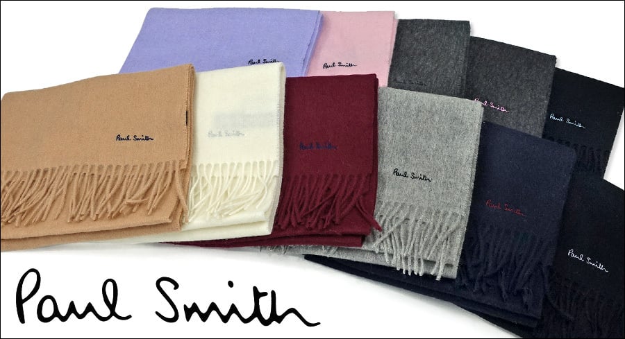 ポールスミス マフラー Paul Smith【メンズ レディース】 M1A 933D AS04  ブランド ポールスミスマフラー ブランドマフラー/誕生日/プレゼント無地/ギフト【ラッピング無料・送料無料】