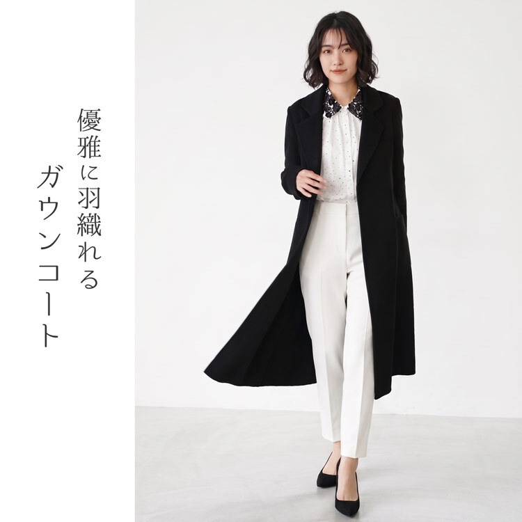 Filomo カシミヤ 100% コート レディース ガウン ロング 115cm 秋冬 内モンゴル産 カシミヤ100% ダブルフェイス 手縫い キャメル/グレー/ブラック M/L/LL フォーマル 冠婚葬祭 ゆったり 大きいサイズ ギフト プレゼント 6F (02000163r)