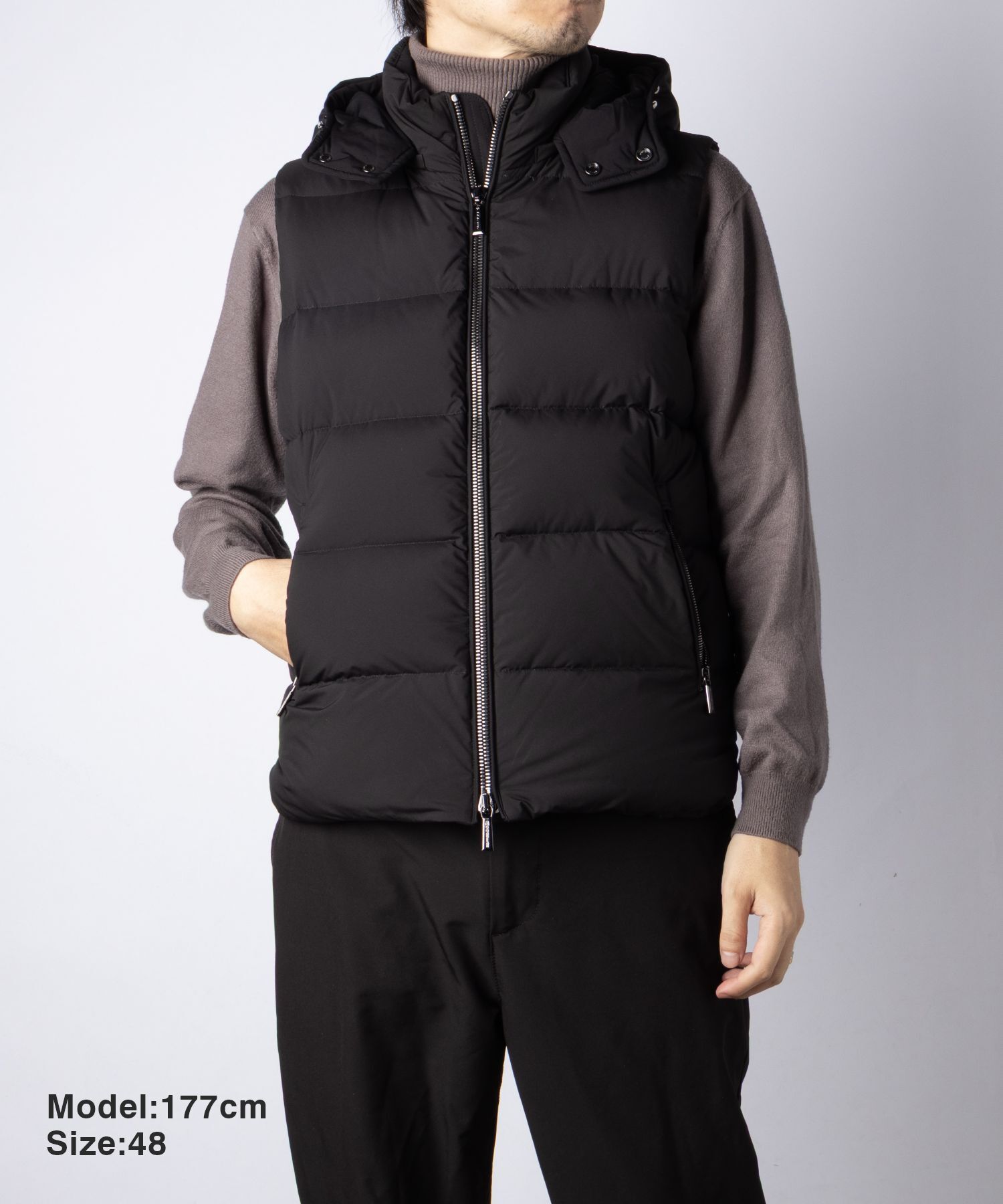 ムーレー MOORER ACQUA SERIES アクアシリーズ FIRE-SKT ファイアー フーディー MOUGI200307 TEPA034 ダウンベスト メンズ アウター 防水 FIRE SKT