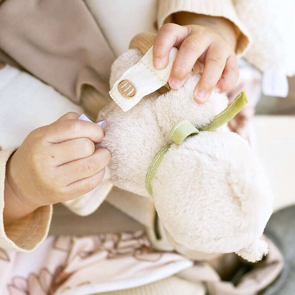 amanoppo ふんわりラトル こぐまくん りすくん うさぎさん 動物 ファーストトイ おしゃぶり・歯固め 木のおもちゃ ギフト プレゼント 出産祝い