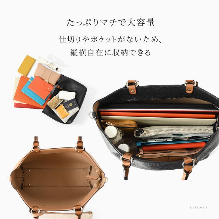 通勤バッグ a4 トートバッグ 通勤 2way 大容量 ポーチ 肩掛け ショルダーバッグ トート ショルダー 大きめ 横 本革 レザー 斜めがけ バッグ ビジネスバッグ 自立 底鋲 黒 ブラック ベージュ イタリア製 レディース