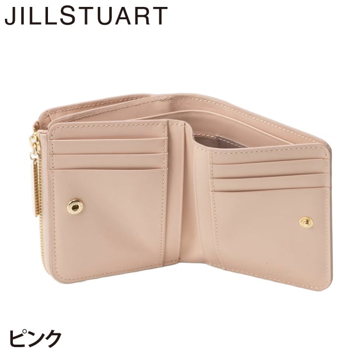 ジル スチュアート 財布 二つ折り レディース 牛革 エターナル L字ファスナー ギフト JILL STUART