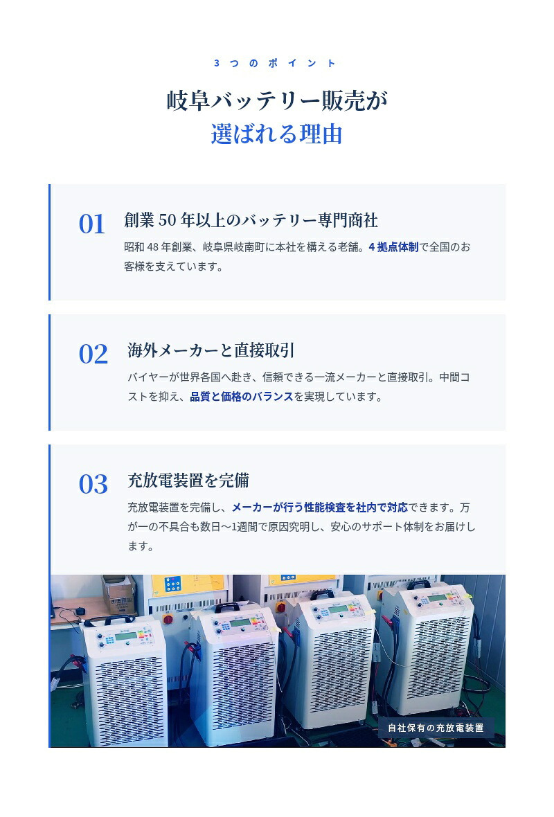 スリーキングス 3K-EB50T 新品 サイクルバッテリー 電気車両用 電動フォークリフト 床洗浄機 ゴルフカート 溶接機 搬送車 高所作業車 60Ah 20時間率 テーパー端子 屋内屋外対応 6ヶ月保証 岐阜バッテリー販売