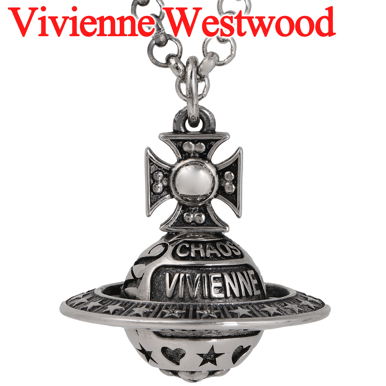 ヴィヴィアンウエストウッド ネックレス 男女兼用 女性 レディース 男性 メンズ Vivienne Westwood ヴィクトリーヌペンダント 630203IG 選べる2色 【2026年春夏新作】 【ラッピング無料 誕生日 お祝い プレゼント ギフト 贈り物】
