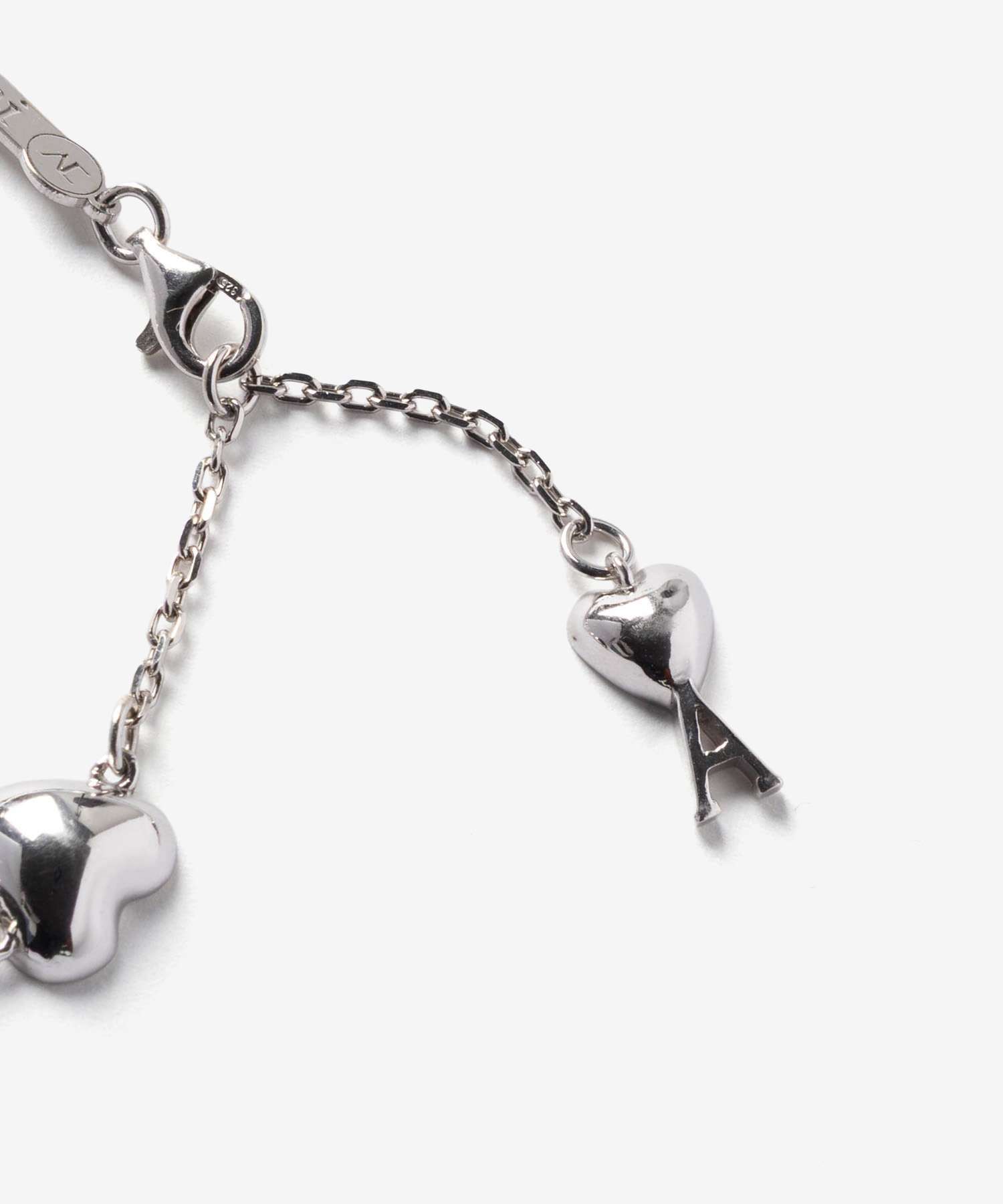 アミ パリス AMI PARIS METAL HEARTS BRACELET メタル ハート ブレスレット UJW983.362 レディース アクセサリー シルバー