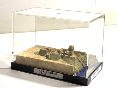 日本の城　練馬城・東京都練馬区　城コレ ケース付き  お城のジオラマ模型 プラモデル インテリア 雑貨 プレゼント 置物 お祝い おみやげ 和風 飾り リビング 玄関 オブジェ おしゃれ コレクション ミニチュア 小物【送料無料(一部地域除く)】