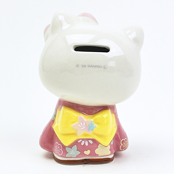 サンリオ ハローキティ 貯金箱 はんなり Sanrio