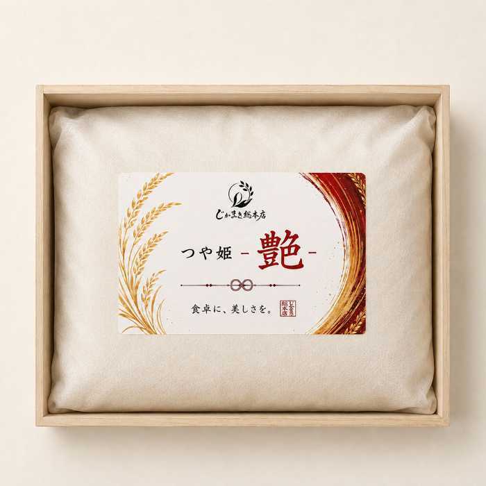 つや姫 3kg 無洗米 宮城県産 一等米 ブランド米 白米 お米 高級 ギフト 贈答用 桐箱入り 風呂敷包み 結婚祝い 出産祝い 内祝い お祝い返し お礼 御歳暮 お歳暮 贈り物
