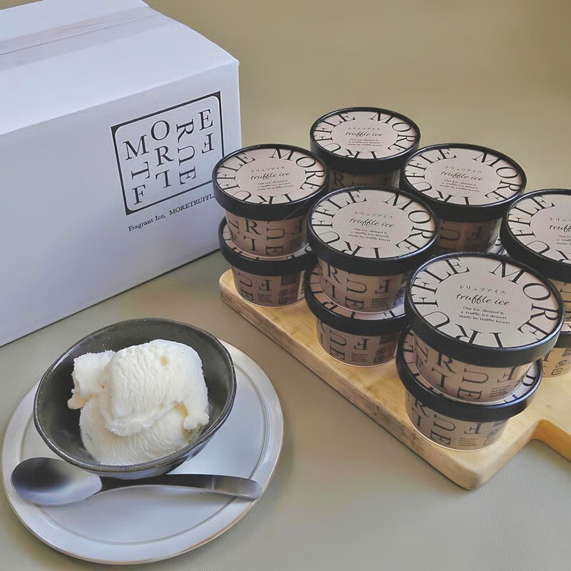 MORETRUFFLE モアトリュフ アイス ギフトボックス入 80mlカップ×12入 アイスクリーム・シャーベット プレゼント ギフト【送料無料】