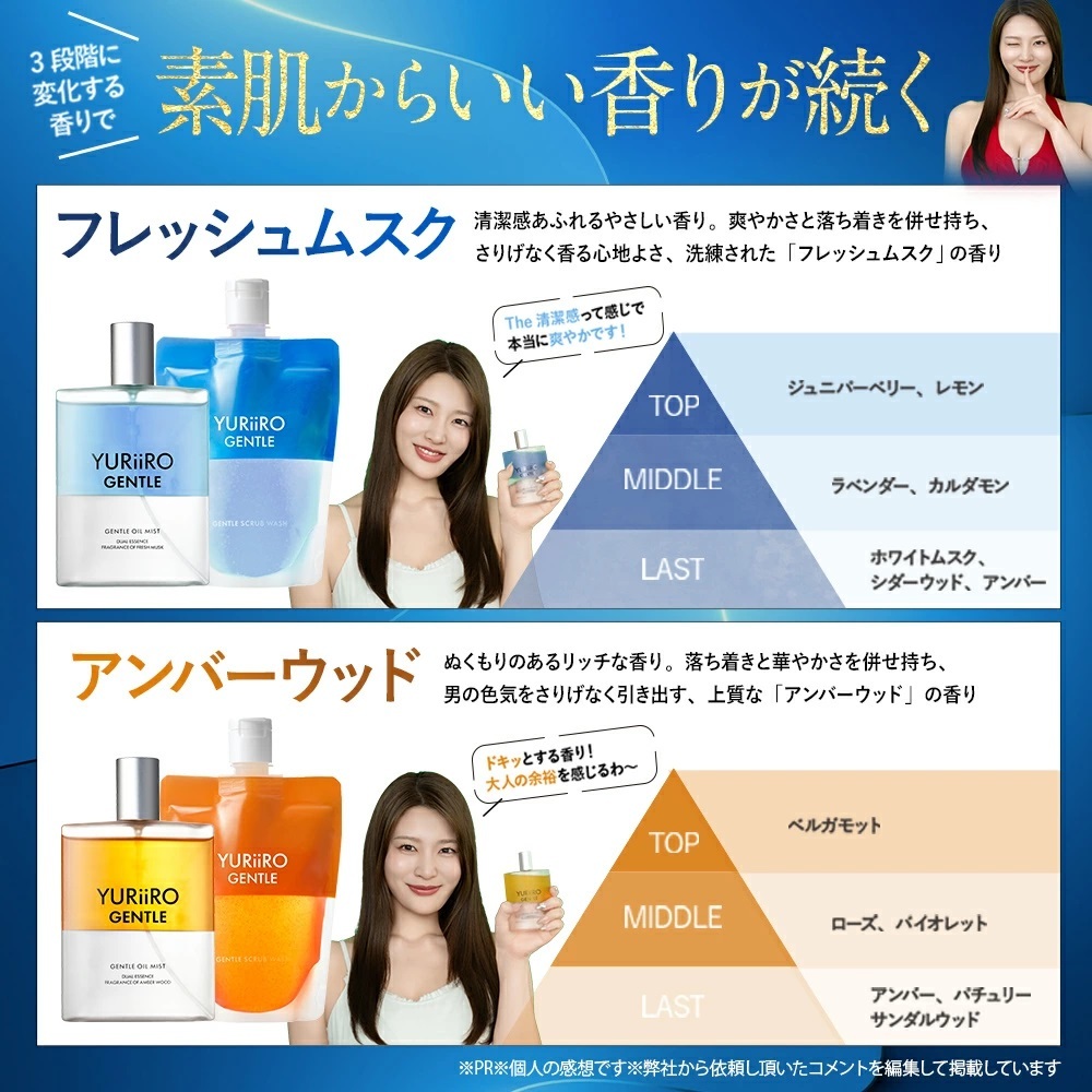 ユリイロ ジェントル ジェントルオイルミスト スキンケア 送料無料