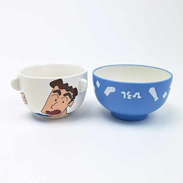 クレヨンしんちゃん ひろし 汁椀茶碗セット(ミニ) 食器