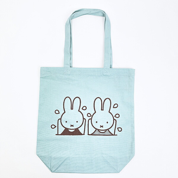 ミッフィー miffy トートバッグ ミズアソビ ライトブルー カラフルシリーズ