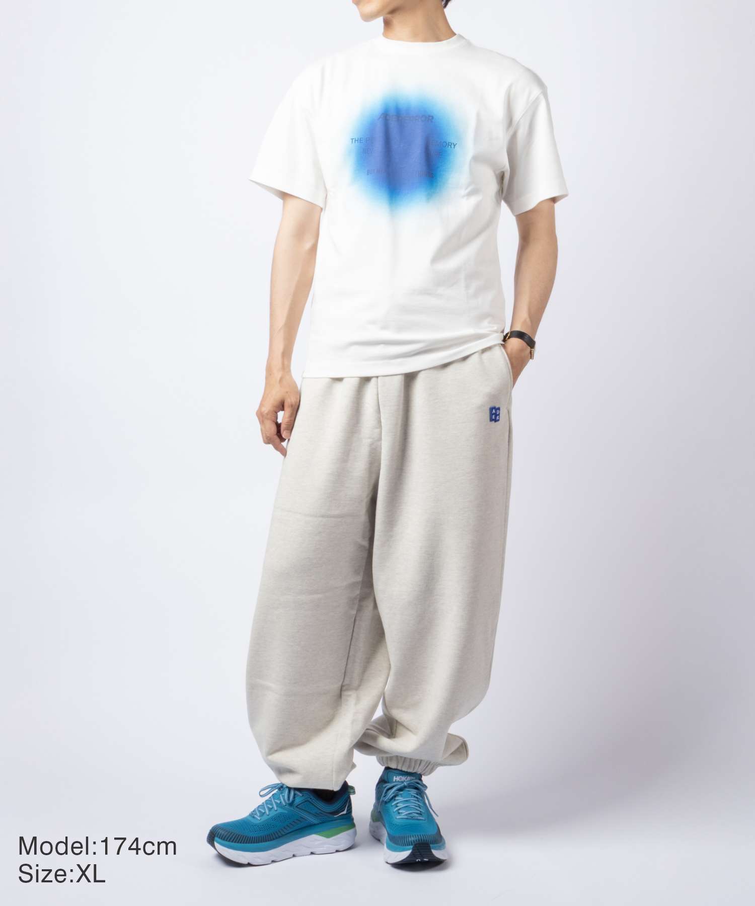 アーダーエラー ADERERROR SIG BL TAG SWEATPANTS 01 シグ ブルー タグ スウェットパンツ BO42FYSP0201 ユニセックス ボトムス
