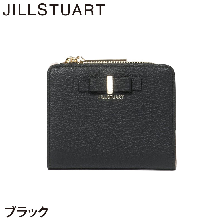 ジル スチュアート 財布 二つ折り レディース 牛革 ミスティ L字ファスナー コンパクト ギフト JILL STUART