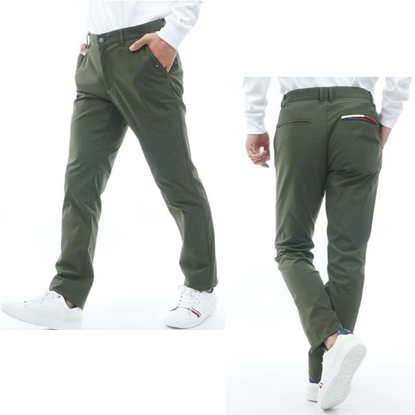 トミーヒルフィガー ゴルフ メンズ ベーシック テーパードパンツ TOMMY HILFIGER GOLF THMA665 2026年秋冬モデル お誕生日祝い お祝い 記念品 お父さん 父の日 彼氏 男性 30代 40代 50代 60代  還暦祝い 敬老の日 人気プレゼント プレゼント