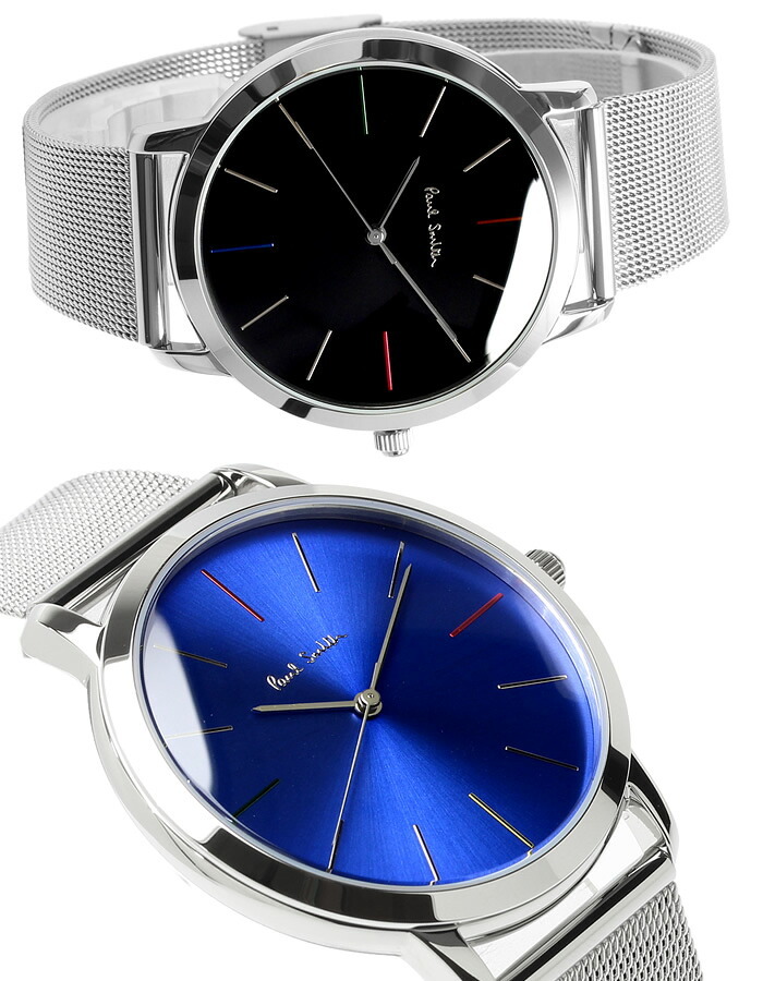 ポールスミス Paul Smith 腕時計 メンズ メタルメッシュベルト MA 41mm クラシック ブランド 人気 ウォッチ ギフト プレゼント P10054 P10055 P10058 P10092