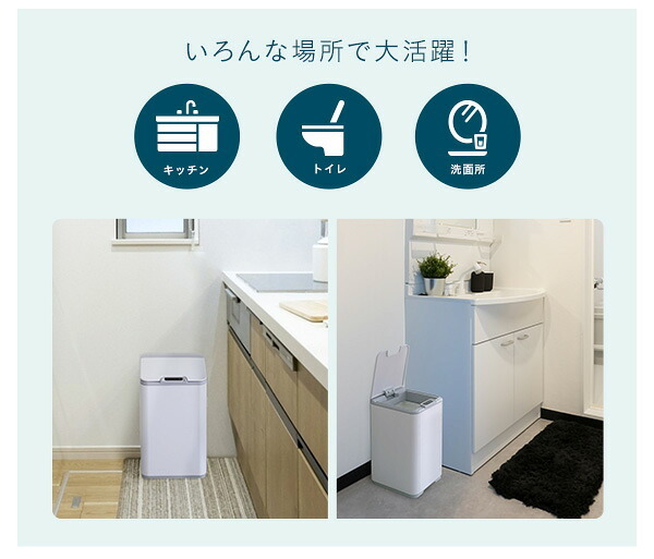ゴミ箱 ダストボックス 縦開き センサー 10l 自動 自動開閉 ふた付き 10リットル センサー式 蓋付き フタ付き オシャレ 生ゴミ 軽量 スリム おしゃれ