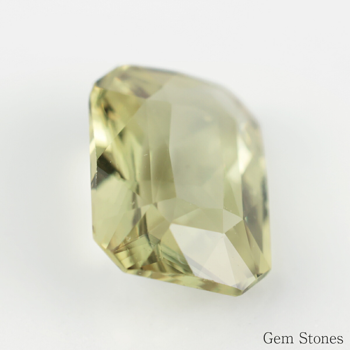 非加熱 グリーンサファイア 2.05ct ルース 宝石 裸石 大粒 グリーン イエロー サファイア ジュエリー オリジナル 制作 コレクション 誕生石 9月 記念 お守り 誕生日 プレゼント