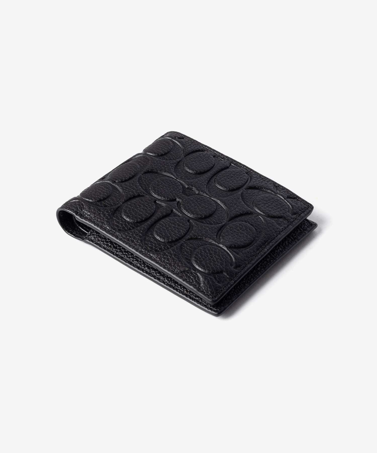 コーチ COACH 3-IN-1 WALLET C1231 シグネチャー 二つ折り財布 メンズ 財布