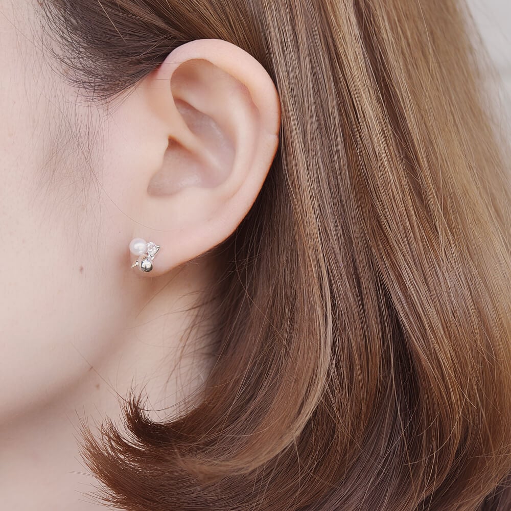 天使の卵 本真珠 ジュエル ハート モチーフ レディース シルバー ピアス【ten3129pl】 シンプル 人気 ギフト 誕生日 女性 彼女 プレゼント 誕生日プレゼント 送料無料 ギフトラッピング 付 おすすめ プレゼント 人気 ブランド 夏アクセサリー ご褒美ジュエリー 彼女 ギフト バースデー ギフト 記念日
