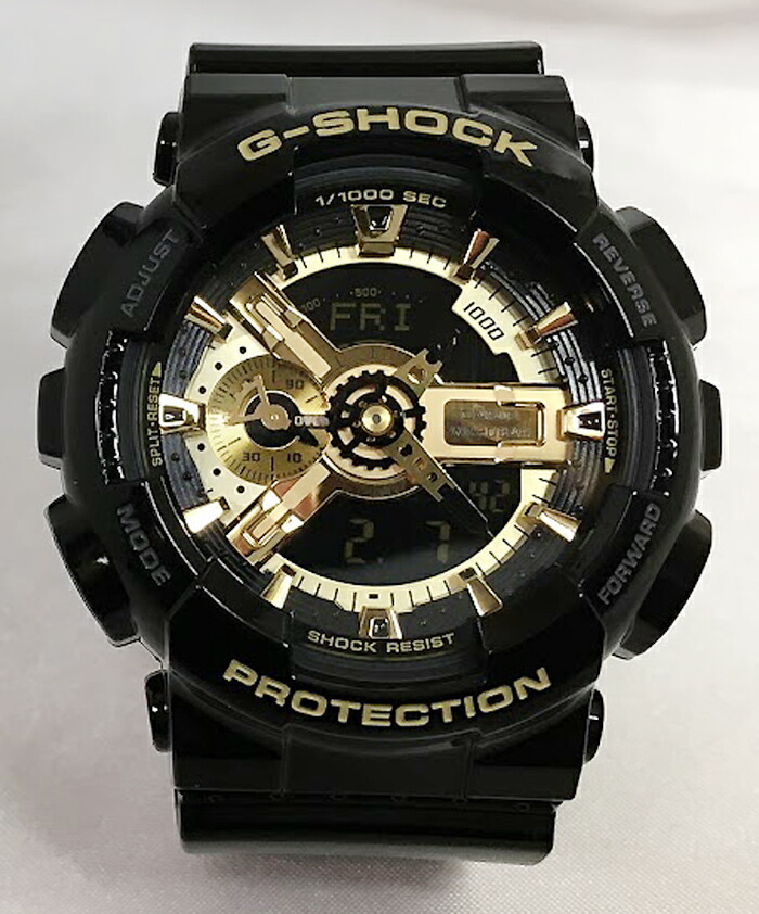 Gショック G-SHOCK カシオ メンズウオッチ gショック アナデジ GA-110GB-1AJFプレゼント 腕時計