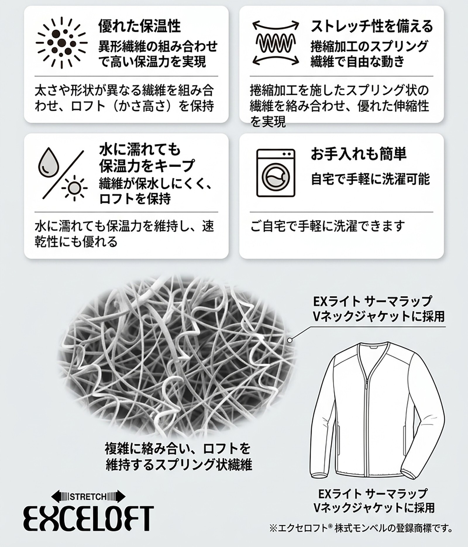 【ラッピング無料】モンベル EXライト サーマラップ Vネックジャケット メンズ 1101727 ブラック 軽量 防寒 保温 中綿ジャケット 登山 アウトドア 誕生日 ギフト プレゼント