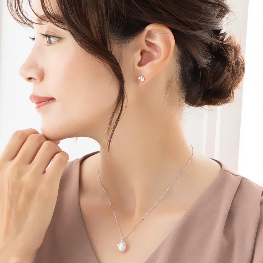 天使の卵 ピンクシルバー レディース ピアス【ten315ps】 シンプル 人気 ギフト 誕生日 女性 彼女 プレゼント 誕生日プレゼント 送料無料 ギフトラッピング 付 おすすめ プレゼント 人気 ブランド 夏アクセサリー ご褒美ジュエリー 彼女 ギフト バースデー ギフト 記念日
