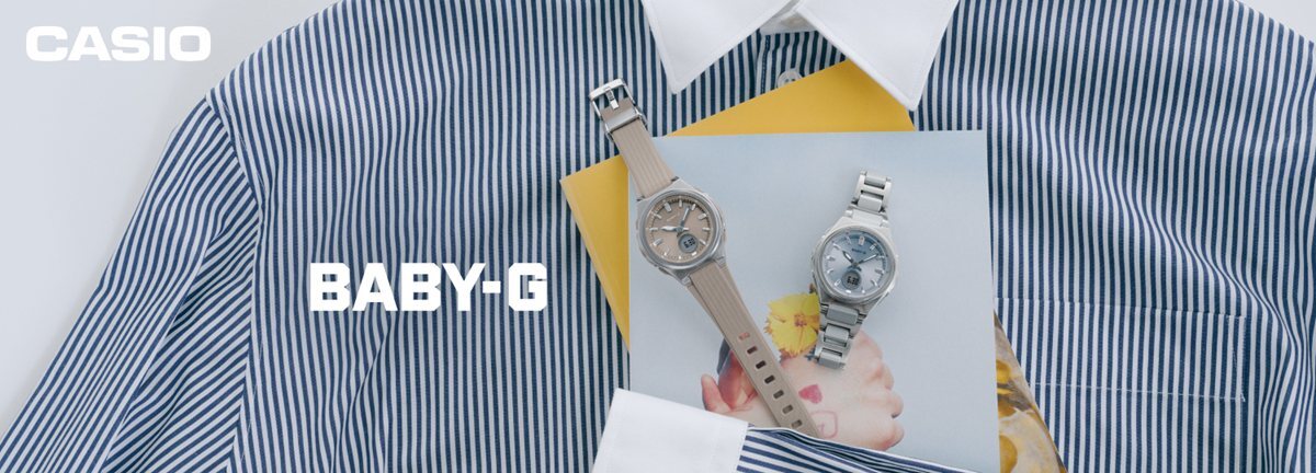 BABY-G カシオ ベビーG レディース 電波 ソーラー 腕時計 タフソーラー BGA-3000-5AJF【2026 新作】