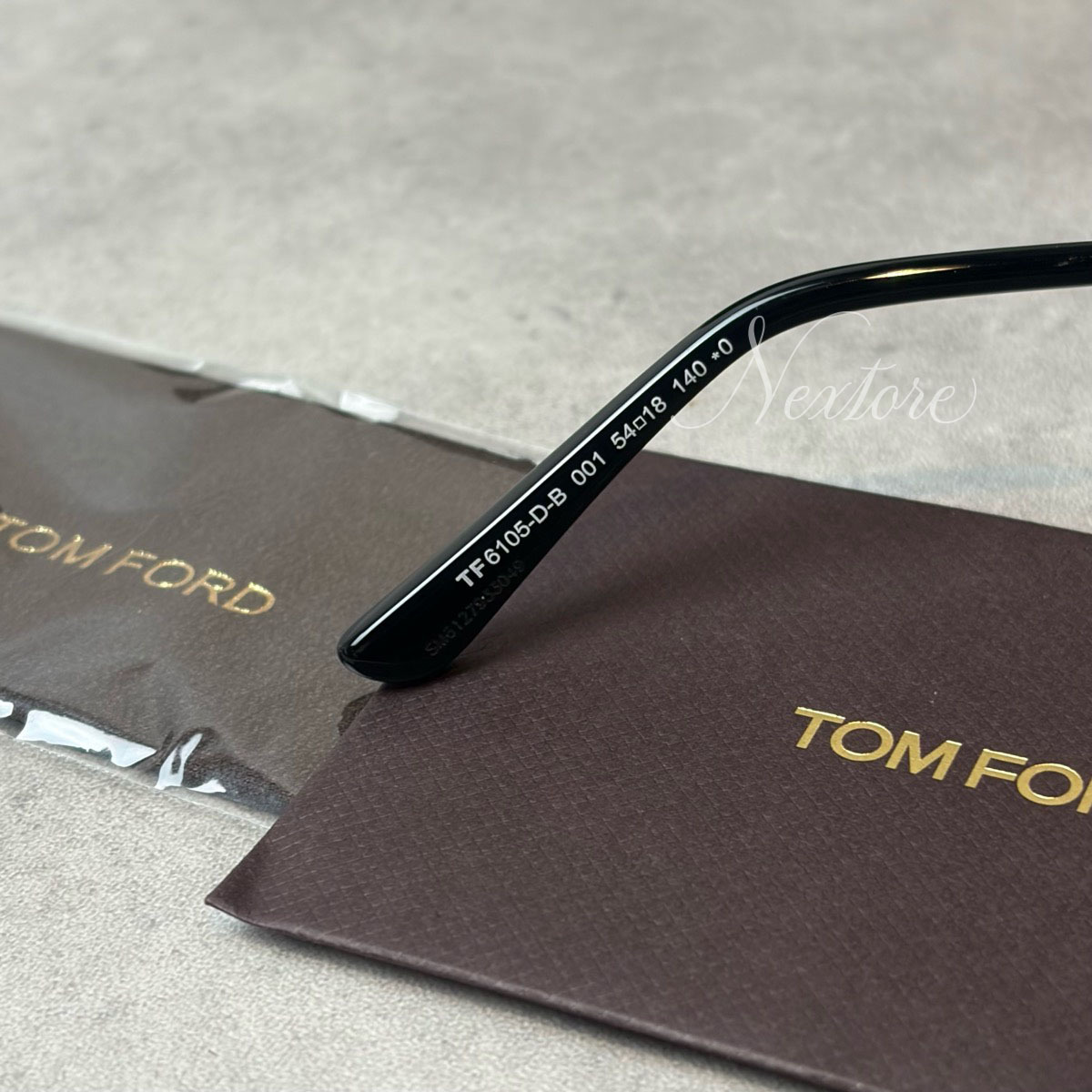 【並行輸入品】【正規品・新品】TOMFORD トムフォード TF6105DB FT6105DB 001 イタリア製 サングラス メガネ 眼鏡 メンズ レディース TOM FORD トム フォード 伊達メガネ ビジネス アジアンフィット