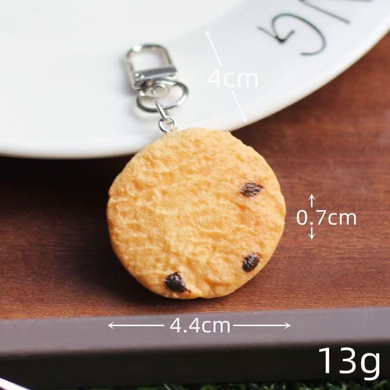 選べる2点セット クッキー キーホルダー 食品サンプル風 焼き菓子 モチーフ バッグチャーム キーチャーム かわいい おしゃれ ミニチュア プレゼント