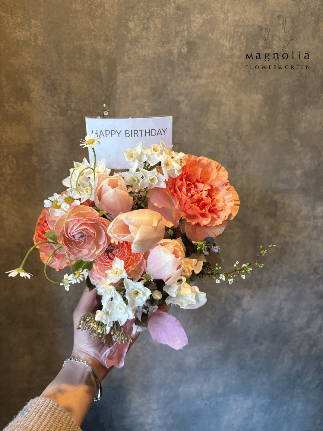 Season Flower Arrangement【M】フラワーアレンジメント ギフト プレゼント 誕生日 記念日  母の日 父の日