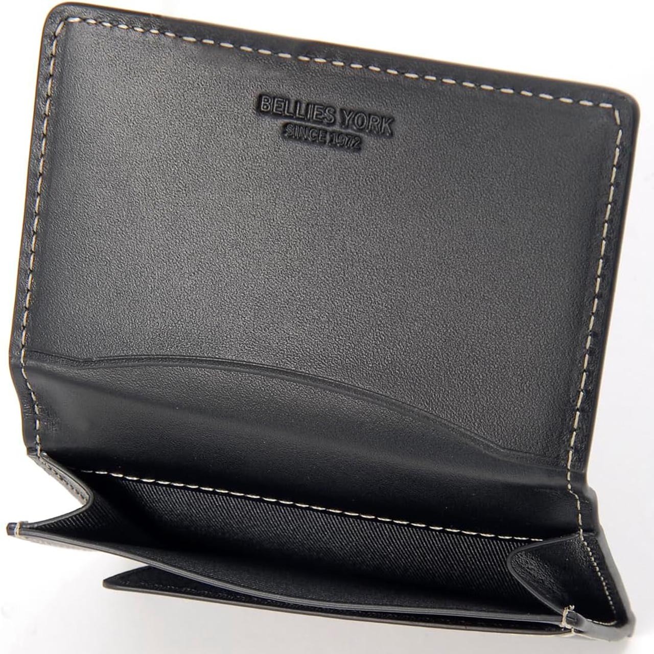 ベリーズヨーク　BELLIES YORK　カードケース　名刺入れ　BYTM1881BK　ブラック　黒色　ベジタブルタンニン　イタリアンレザー　牛革　”エイジングを楽しむ革小物”