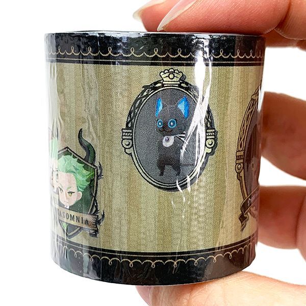 ディズニー ツイステッドワンダーランド YOJOテープ ツイステ シール 文具 養生テープ イエロー グッズ