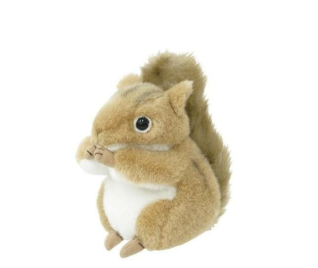 吉徳 りくのなかまたち ぬいぐるみ りすのサック 180341 リス 栗鼠 動物 アニマル 人形 玩具 手触り ふわふわ 癒し 贈り物 ギフト プレゼント 誕生日 子供 キッズ インテリア 雑貨