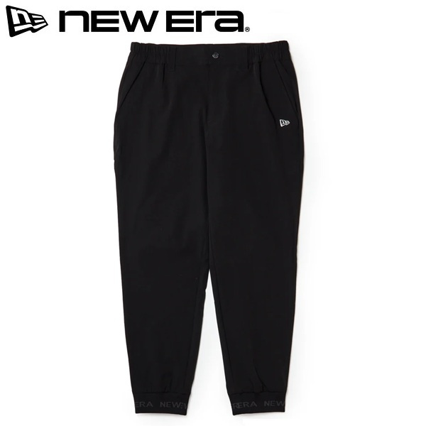 ニューエラ ゴルフ パンツ リブパンツ ジャカードロゴ ブランドロゴ ブラック/グラファイト New Era Golf (15129456) 2026年秋冬モデル お誕生日祝い お祝い 記念品 お父さん 父の日 彼氏 男性 30代 40代 50代 60代 母の日 お母さん 還暦祝い 敬老の日 彼女 人気プレゼント プレゼント