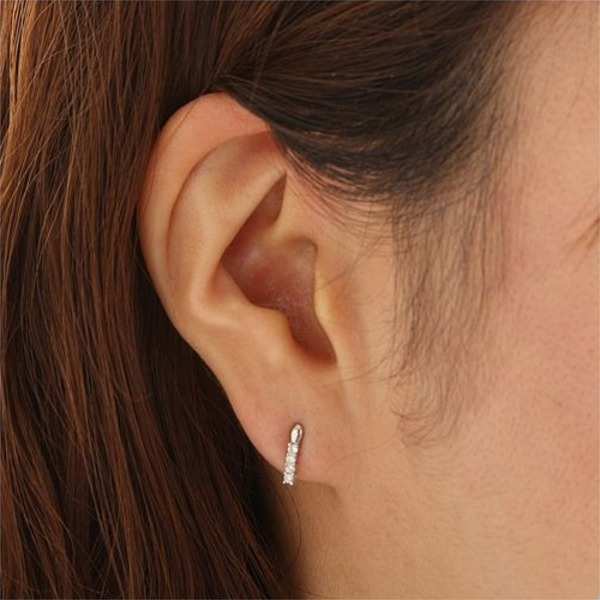 ピアス レディース プラチナ PT ダイヤモンド ブリンデルピアス 揺れる ダイヤピアス 天然石 アクセサリー ジュエリー ギフト 贈り物 記念日 誕生日 華奢 上品 シンプル プレゼント