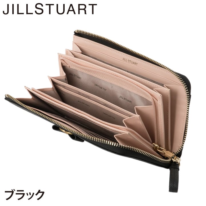 ジル スチュアート 財布 長財布 レディース 牛革 Honey L字ファスナー リボン ギフト JILL STUART