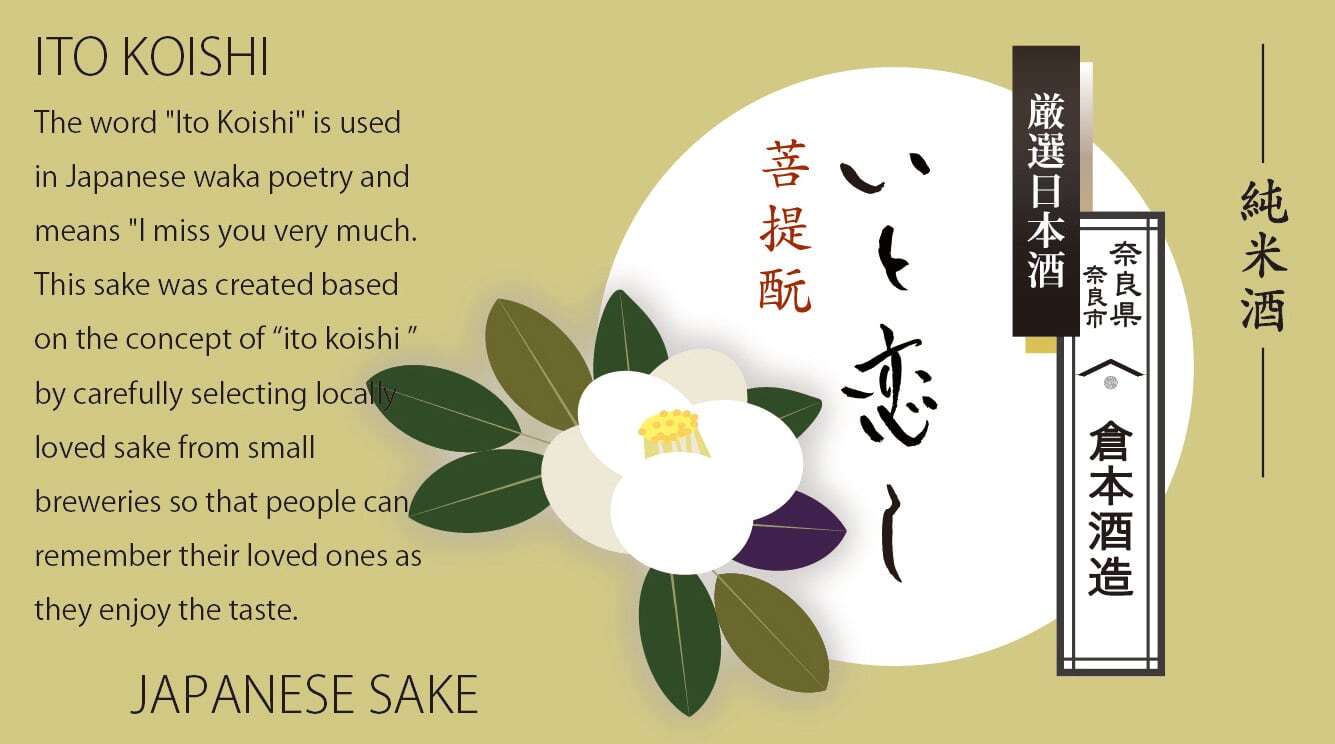お正月・銀婚式 祝酒おすすめ No.005-12 倉本酒造 厳選日本酒「いと恋し」2本入桐箱ギフトボックス【満開赤椿・白椿】日本酒の豆辞典付き