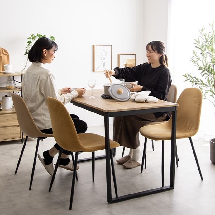 ダイニング家具 伸縮式ダイニングテーブル 幅70 110cm おしゃれ 折りたたみ rilmy 韓国 インテリア 机 デスク バタフライテーブル PCデスク テレワーク 新生活 省スペース