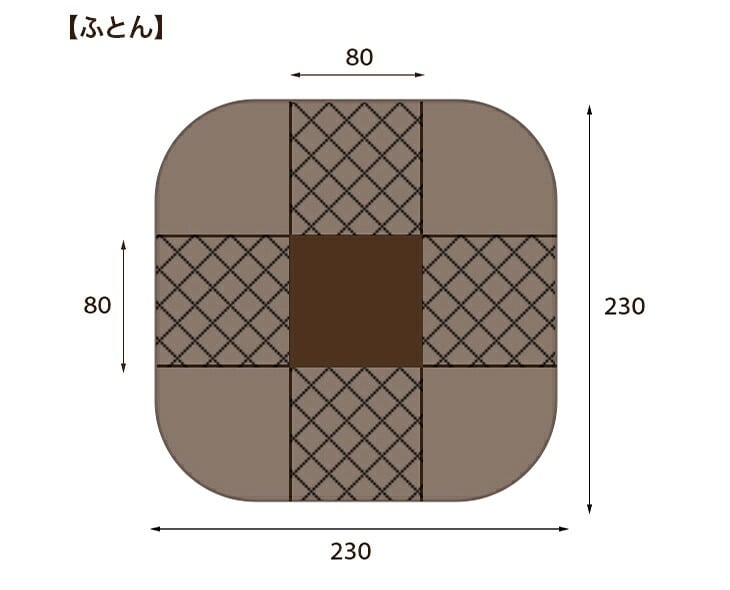 ダイニングこたつセット イス2脚付き 正方形 [こたつ本体+布団+イス2脚] 80cm×80cm ダイニングこたつ テーブル ダイニングチェア 2脚 リバーシブル布団付きこたつセット　送料無料
