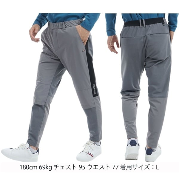 トミーヒルフィガー ゴルフ メンズ ハイブリッド スウェットパンツ TOMMY HILFIGER GOLF THMA491 秋冬モデル お誕生日祝い お祝い 記念品 お父さん 父の日 彼氏 男性 30代 40代 50代 60代  還暦祝い 敬老の日 人気プレゼント プレゼント