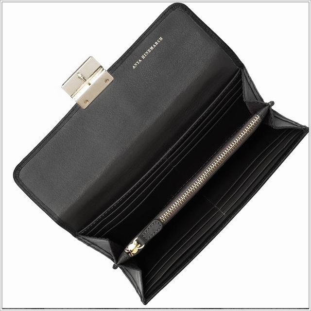 ANYA HINDMARCH アニヤハインドマーチ 財布 長財布 CARKER WALLET 